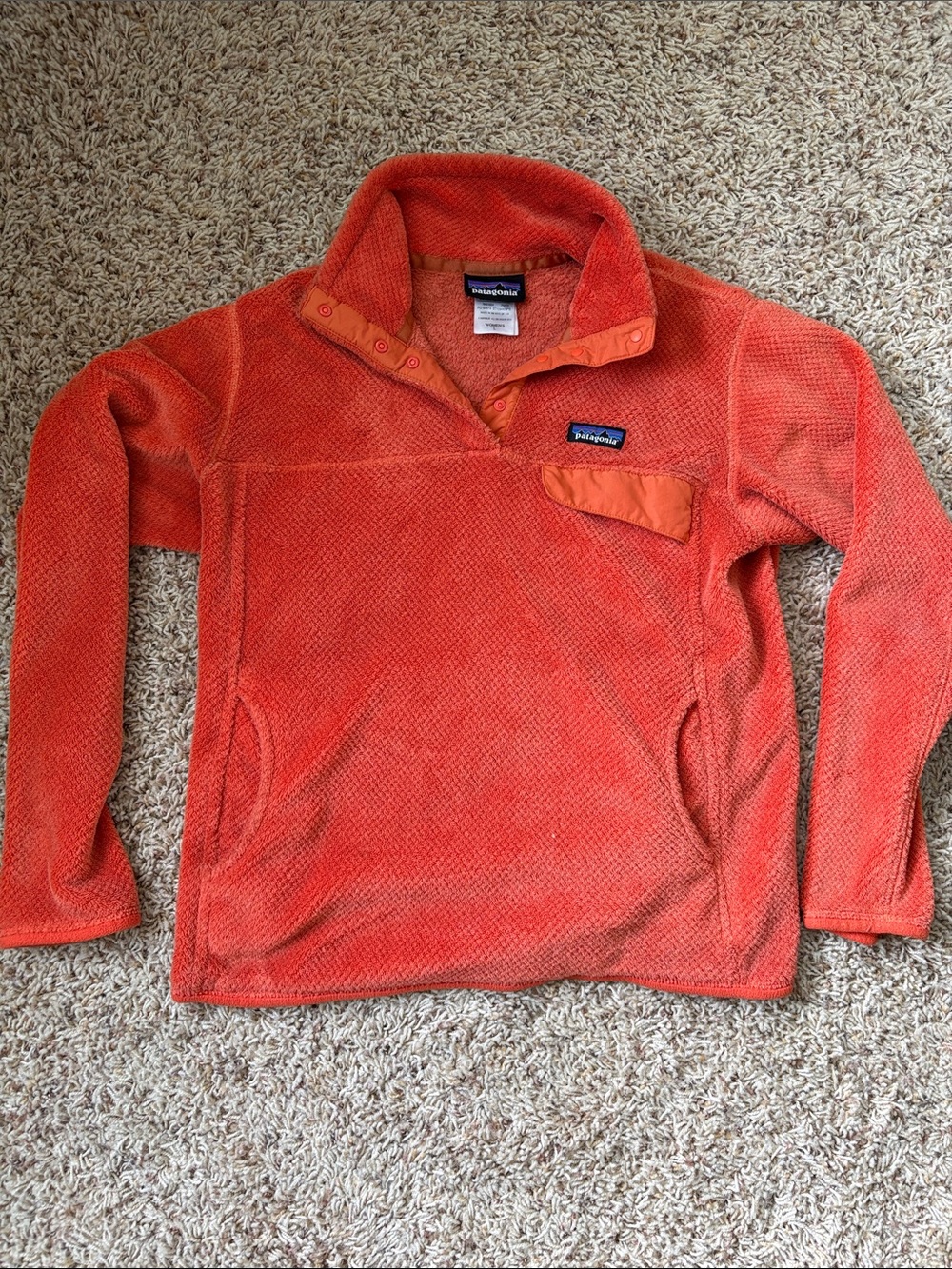 Patagonia Women’s Persimmon Snap-T Fleece Pullover